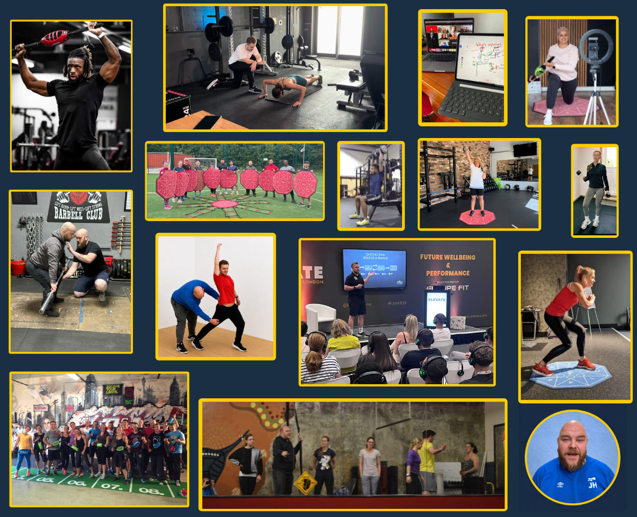 FASTER students and tutors: training sessions, group classes, a conference talk, online teaching and John